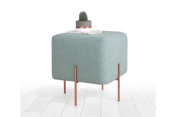 Sittpuff Armidale 40 cm - Havsgrön - Möbler - Fåtölj & stolar - Pall & puff - Sittpuff