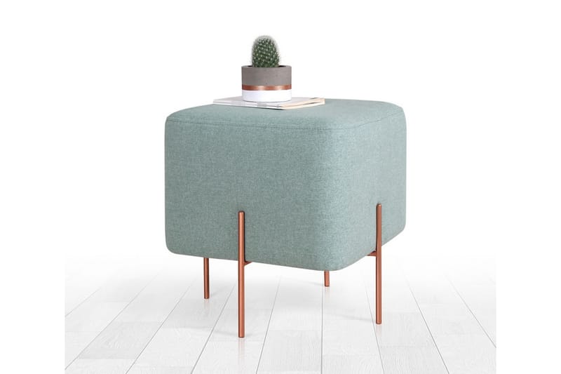 Sittpuff Armidale 40 cm - Havsgrön - Möbler - Fåtölj & stolar - Pall & puff - Sittpuff
