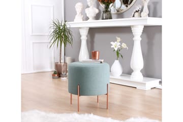 Sittpuff Armidale 40 cm - Havsgrön - Möbler - Fåtölj & stolar - Pall & puff - Sittpuff