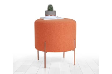 Sittpuff Armidale 40 cm - Orange - Möbler - Fåtölj & stolar - Pall & puff - Sittpuff