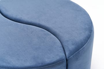 Sittpuff Auxois - Blå - Möbler - Fåtölj & stolar - Pall & puff - Sittpuff
