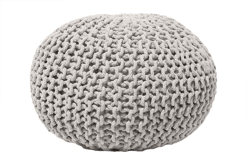 Sittpuff Conrad 40 cm - Grå - Möbler - Fåtölj & stolar - Pall & puff - Sittpuff