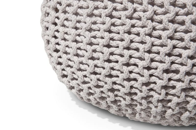 Sittpuff Conrad 40 cm - Grå - Möbler - Fåtölj & stolar - Pall & puff - Sittpuff