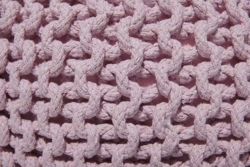 Sittpuff Conrad 40 cm - Rosa - Möbler - Fåtölj & stolar - Pall & puff - Sittpuff