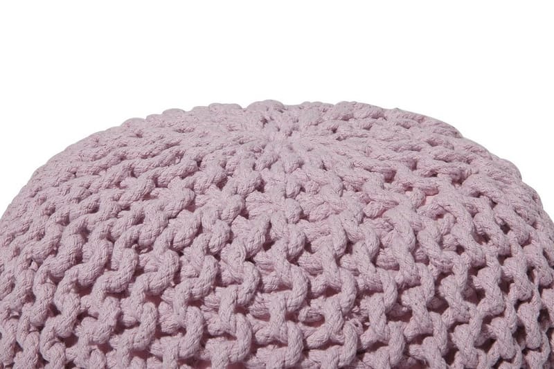 Sittpuff Conrad 40 cm - Rosa - Möbler - Fåtölj & stolar - Pall & puff - Sittpuff