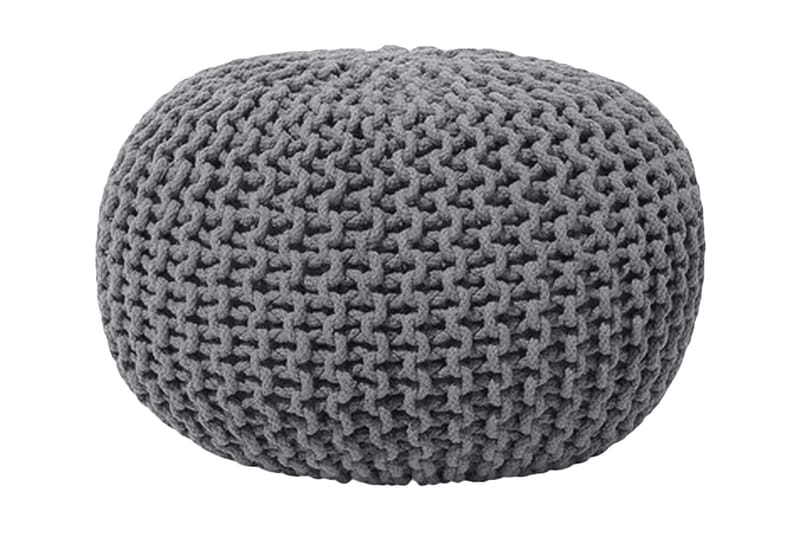 Sittpuff Conrad 50 cm - Grå - Möbler - Fåtölj & stolar - Pall & puff - Sittpuff