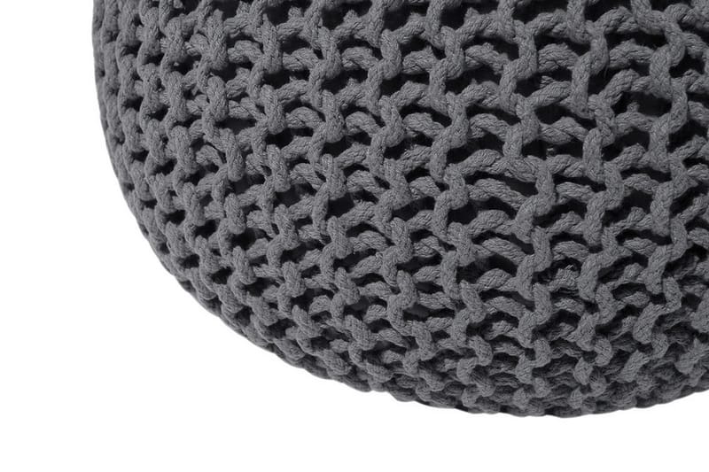 Sittpuff Conrad 50 cm - Grå - Möbler - Fåtölj & stolar - Pall & puff - Sittpuff