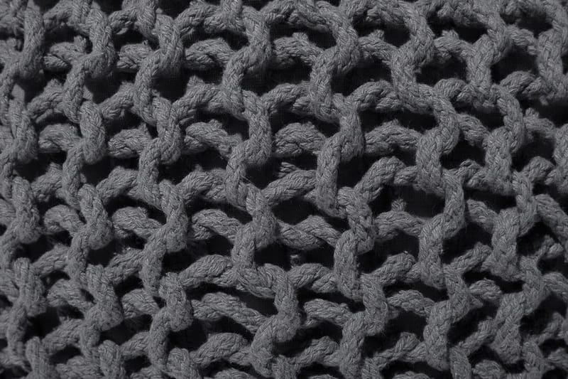 Sittpuff Conrad 50 cm - Grå - Möbler - Fåtölj & stolar - Pall & puff - Sittpuff