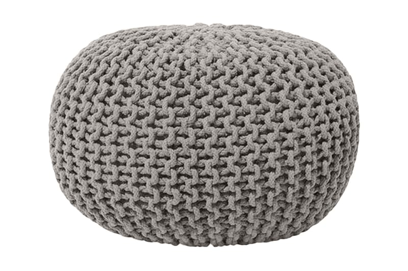 Sittpuff Conrad 50 cm - Grå - Möbler - Fåtölj & stolar - Pall & puff - Sittpuff