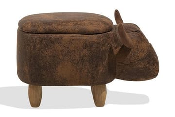 Sittpuff Cow 60 cm - Brun - Möbler - Fåtölj & stolar - Pall & puff - Sittpuff