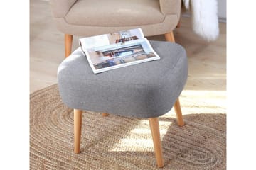 Sittpuff Eastchester 50 cm - Grå - Möbler - Fåtölj & stolar - Pall & puff - Sittpuff