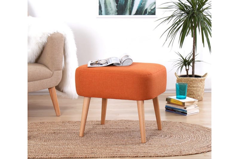 Sittpuff Eastchester 50 cm - Orange - Sittpuff