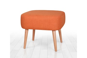 Sittpuff Eastchester 50 cm - Orange - Möbler - Fåtölj & stolar - Pall & puff - Sittpuff