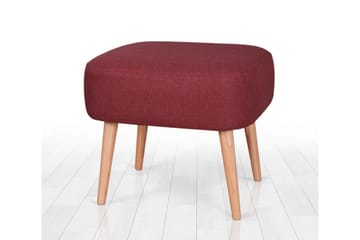 Sittpuff Eastchester 50 cm - Röd - Möbler - Fåtölj & stolar - Pall & puff - Sittpuff