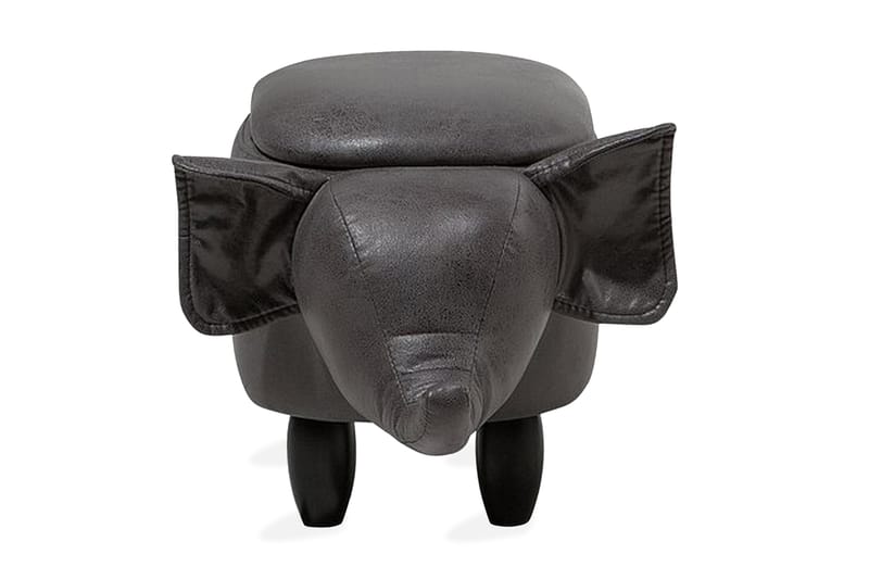 Sittpuff Elephant 70 cm - Grå - Sittpuff