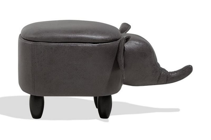 Sittpuff Elephant 70 cm - Grå - Sittpuff