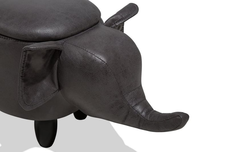 Sittpuff Elephant 70 cm - Grå - Sittpuff