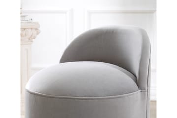 Sittpuff Kaneohe 45 cm - Grå - Möbler - Fåtölj & stolar - Pall & puff - Sittpuff