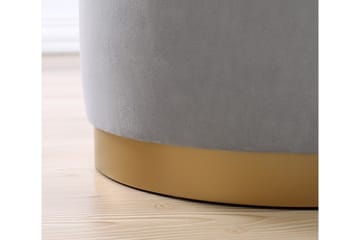 Sittpuff Kaneohe 45 cm - Grå - Möbler - Fåtölj & stolar - Pall & puff - Sittpuff
