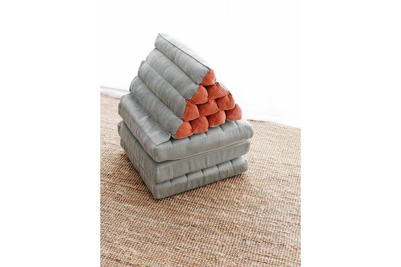 Sittpuff Mangeram 154 cm - Blå - Möbler - Fåtölj & stolar - Pall & puff - Sittpuff