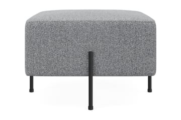 Sittpuff Menard Compact 60 cm Kvadratisk - Grå - Möbler - Fåtölj & stolar - Pall & puff - Sittpuff
