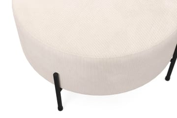 Sittpuff Menard Compact Rund 70 cm - Beige - Möbler - Fåtölj & stolar - Pall & puff - Sittpuff