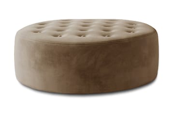 Sittpuff Montona Rund - Beige - Möbler - Fåtölj & stolar - Pall & puff - Sittpuff