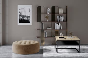 Sittpuff Montona Rund - Beige - Möbler - Fåtölj & stolar - Pall & puff - Sittpuff