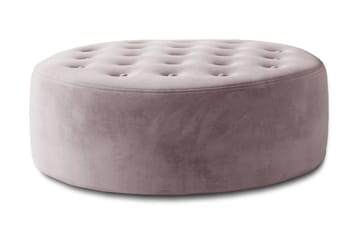 Sittpuff Montona Rund - Rosa - Möbler - Fåtölj & stolar - Pall & puff - Sittpuff