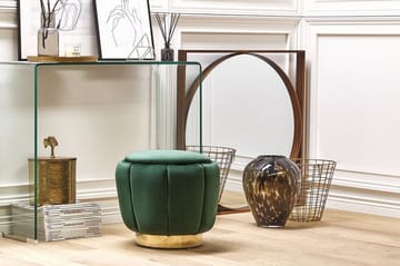 Sittpuff Moraski - Grön - Möbler - Fåtölj & stolar - Pall & puff - Sittpuff