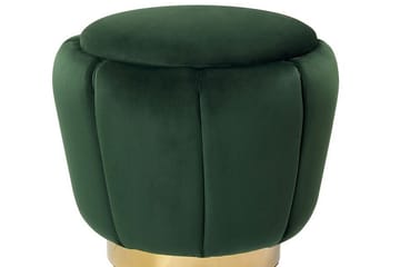 Sittpuff Moraski - Grön - Möbler - Fåtölj & stolar - Pall & puff - Sittpuff