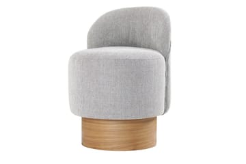Sittpuff Muktan 47 cm - Grå - Möbler - Fåtölj & stolar - Pall & puff - Sittpuff