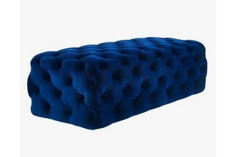 Sittpuff Munder 120 cm - Mörkblå - Möbler - Fåtölj & stolar - Pall & puff - Sittpuff