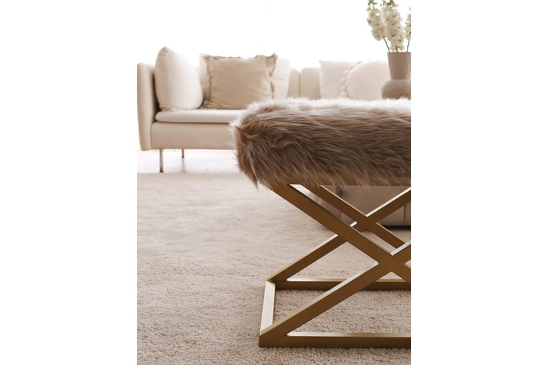 Sittpuff Murmu 50 cm - Brun - Möbler - Fåtölj & stolar - Pall & puff - Sittpuff