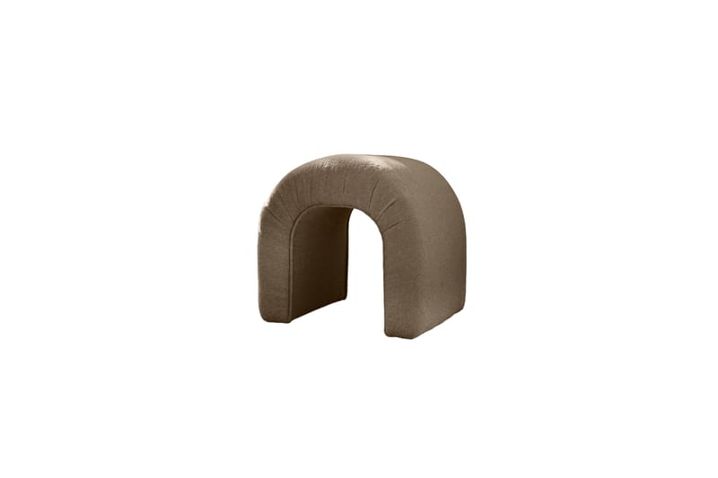Sittpuff Nagar 51 cm - Brun - Möbler - Fåtölj & stolar - Pall & puff - Sittpuff