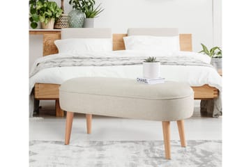 Sittpuff Neosho 100 cm - Beige - Möbler - Fåtölj & stolar - Pall & puff - Sittpuff