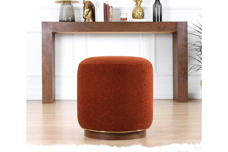 Sittpuff New Britain 42 cm - R�öd - Möbler - Fåtölj & stolar - Pall & puff - Sittpuff