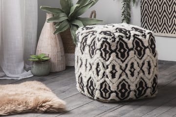 Sittpuff Orai 45 cm - Svart - Möbler - Fåtölj & stolar - Pall & puff - Sittpuff