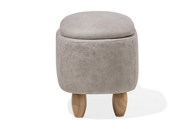 Sittpuff Rhino 60 cm - Grå - Möbler - Fåtölj & stolar - Pall & puff - Sittpuff