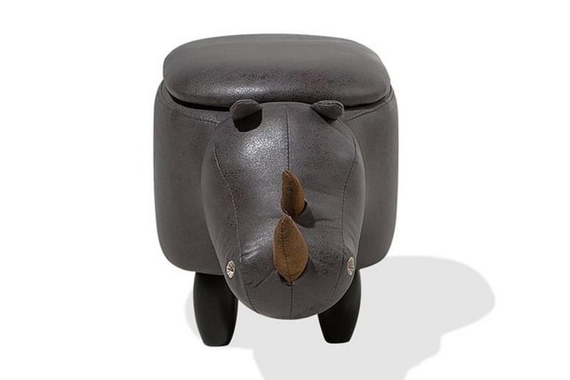 Sittpuff Rhino 60 cm - Grå - Möbler - Fåtölj & stolar - Pall & puff - Sittpuff