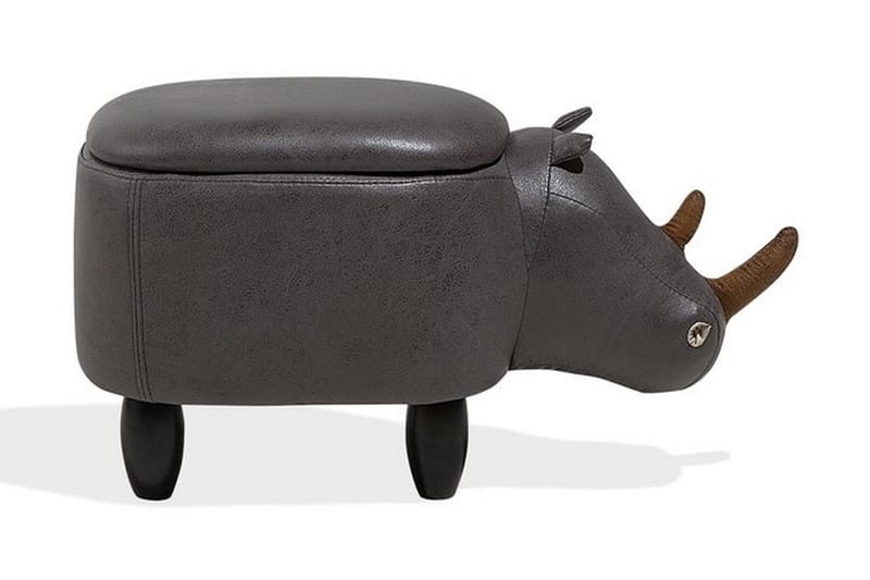 Sittpuff Rhino 60 cm - Grå - Möbler - Fåtölj & stolar - Pall & puff - Sittpuff