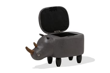 Sittpuff Rhino 60 cm - Grå - Möbler - Fåtölj & stolar - Pall & puff - Sittpuff