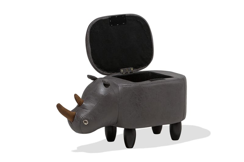 Sittpuff Rhino 60 cm - Grå - Möbler - Fåtölj & stolar - Pall & puff - Sittpuff
