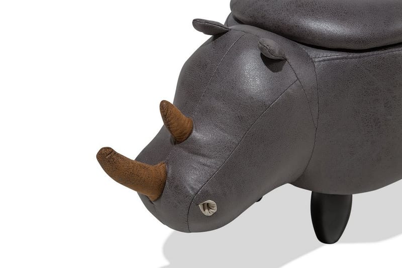 Sittpuff Rhino 60 cm - Grå - Möbler - Fåtölj & stolar - Pall & puff - Sittpuff