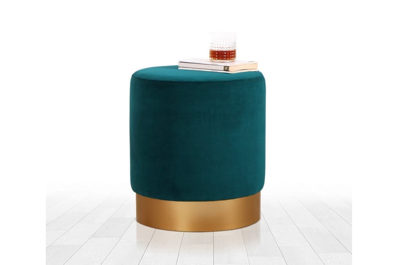 Sittpuff Rockville 40 cm - Blå - Möbler - Fåtölj & stolar - Pall & puff - Sittpuff
