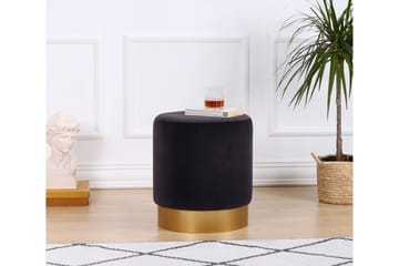 Sittpuff Rockville 40 cm - Grå - Möbler - Fåtölj & stolar - Pall & puff - Sittpuff