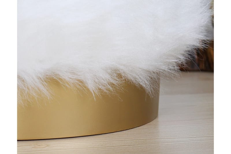 Sittpuff Rolla 40 cm - Vit - Möbler - Fåtölj & stolar - Pall & puff - Sittpuff
