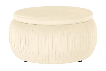 Sittpuff Sapphire Krämvit - CosmoLiving - Möbler - Fåtölj & stolar - Pall & puff - Sittpuff