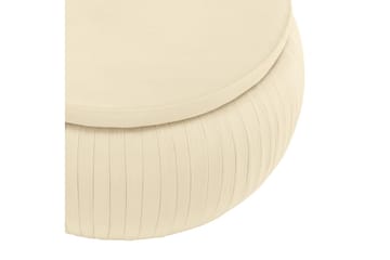 Sittpuff Sapphire Krämvit - CosmoLiving - Möbler - Fåtölj & stolar - Pall & puff - Sittpuff