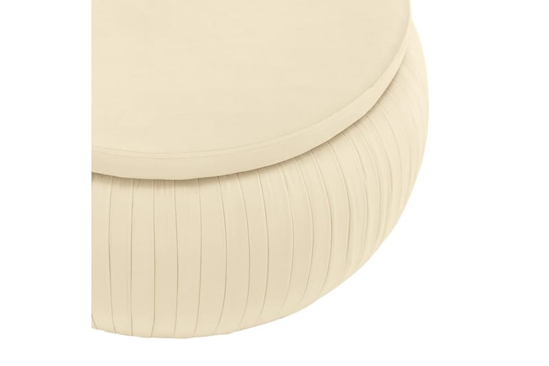 Sittpuff Sapphire Krämvit - CosmoLiving - Möbler - Fåtölj & stolar - Pall & puff - Sittpuff